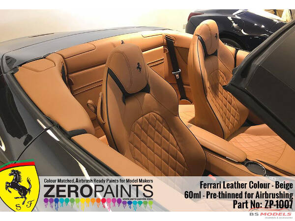 Zp 1007 5 Ferrari Leather Colour Beige 60ml